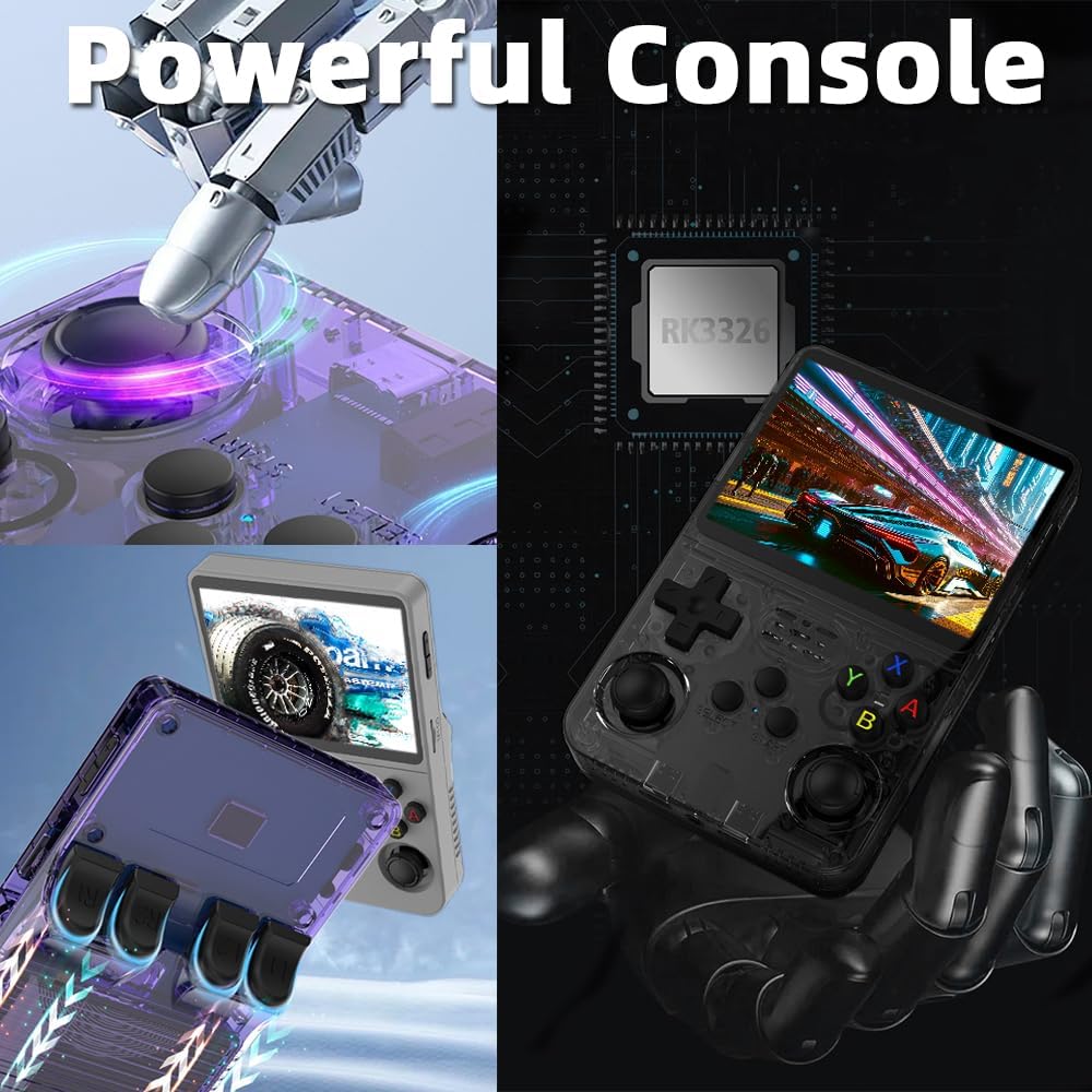 Powerful console from different angles